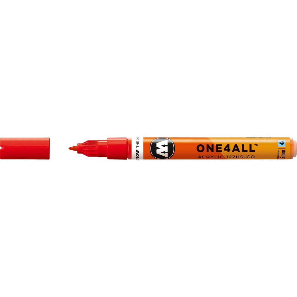 PREORDER Molotow - Markers - One4All - 127HS-CO - #013 Traffic Red 1.5mm