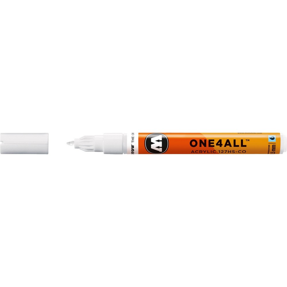 PREORDER Molotow - Markers - One4All - 127HS-CO - #160 Signal White 1.5mm