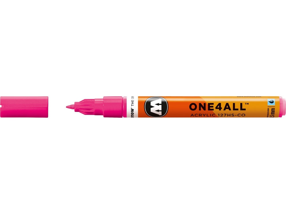 PREORDER Molotow - Markers - One4All - 127HS-CO - #217 Neon Pink Fluorescent 1.5mm