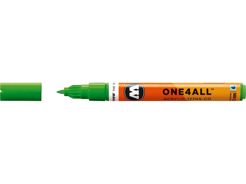 PREORDER Molotow - Markers - One4All - 127HS-CO - #222 Kacao77 Universes Green 1.5mm