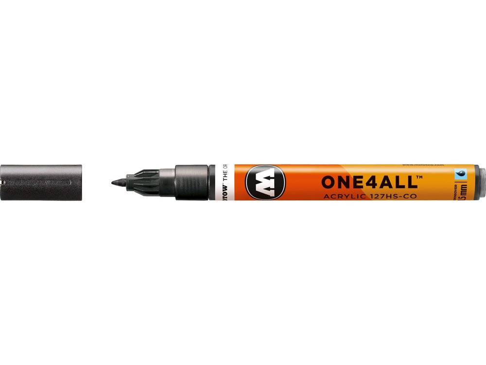 PREORDER Molotow - Markers - One4All - 127HS-CO - #223 Metallic Black 1.5mm
