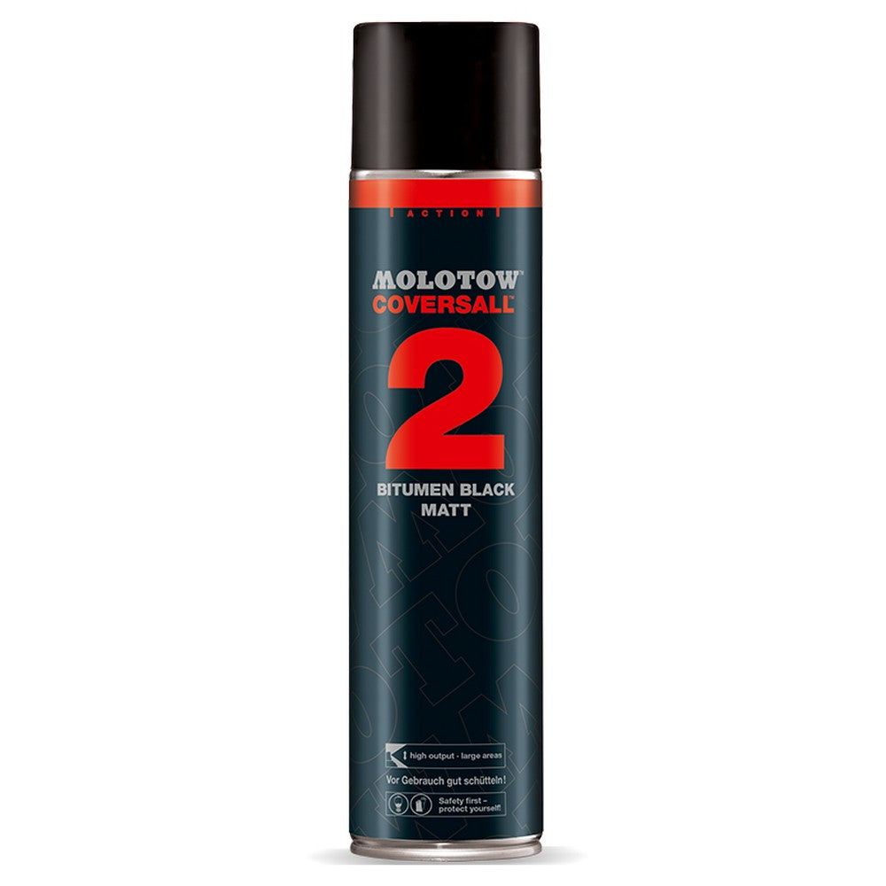 PREORDER Molotow - Aerosol Spray Primer - Bitumen - Coversall 2 600ml