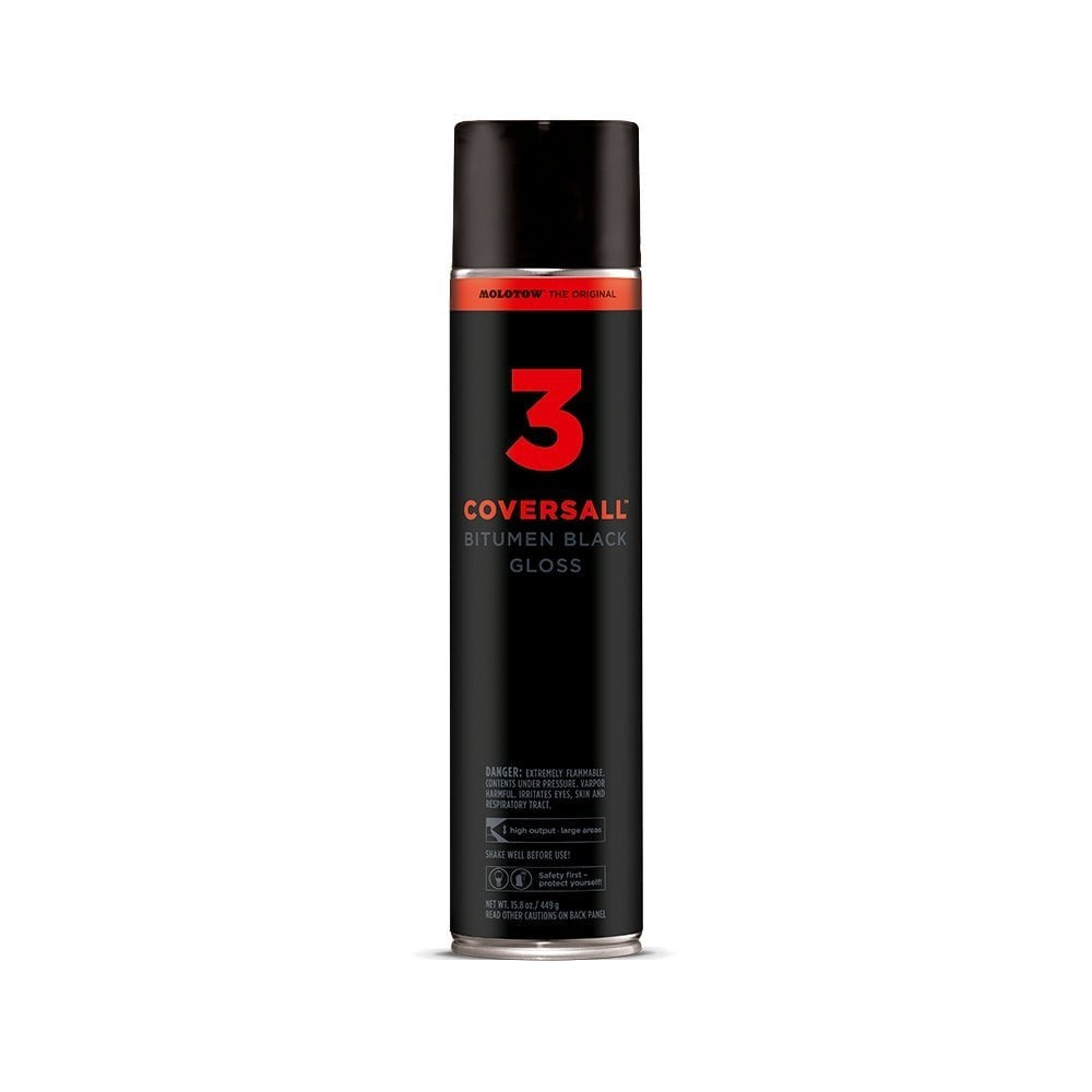 PREORDER Molotow - Aerosol Spray Primer - Bitumen - Coversall 3 600ml