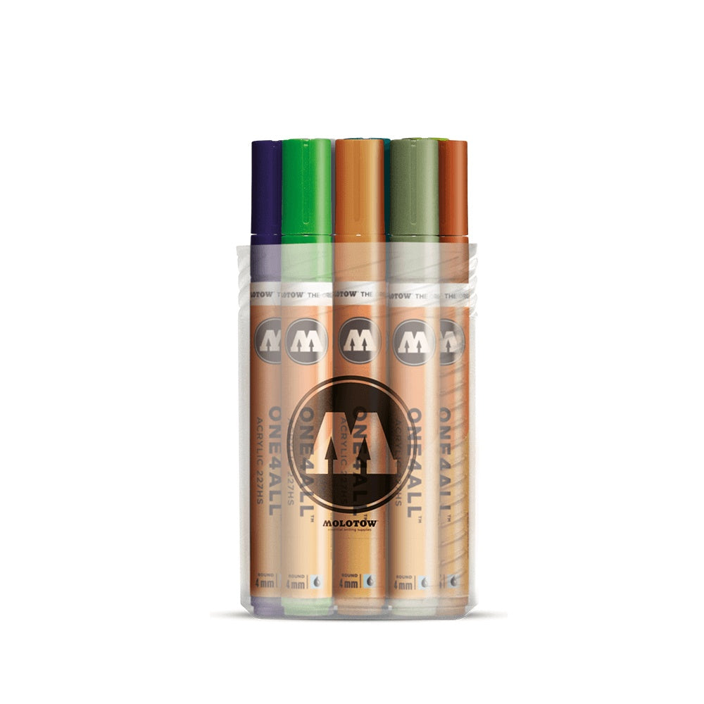 PREORDER Molotow - Markers - One4All - 127HS - 12Pcs Acrylic Markers 4mm Set 2