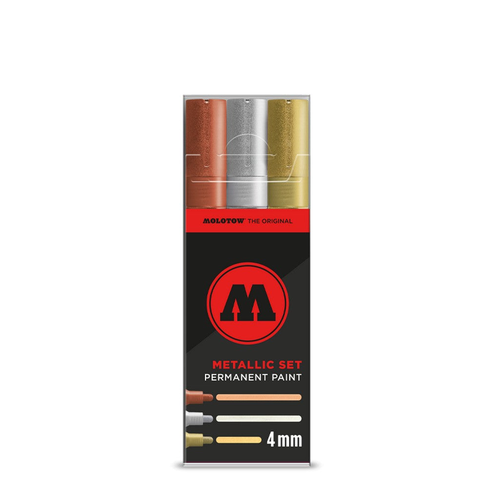 PREORDER Molotow - Markers - Permanent Paint Marker Set 4mm