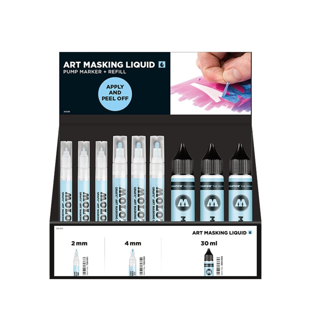 PREORDER Molotow - Displays - Art Masking Liquid