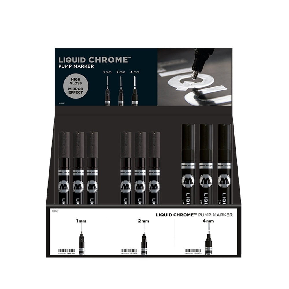 PREORDER Molotow - Displays - Liquid Chrome