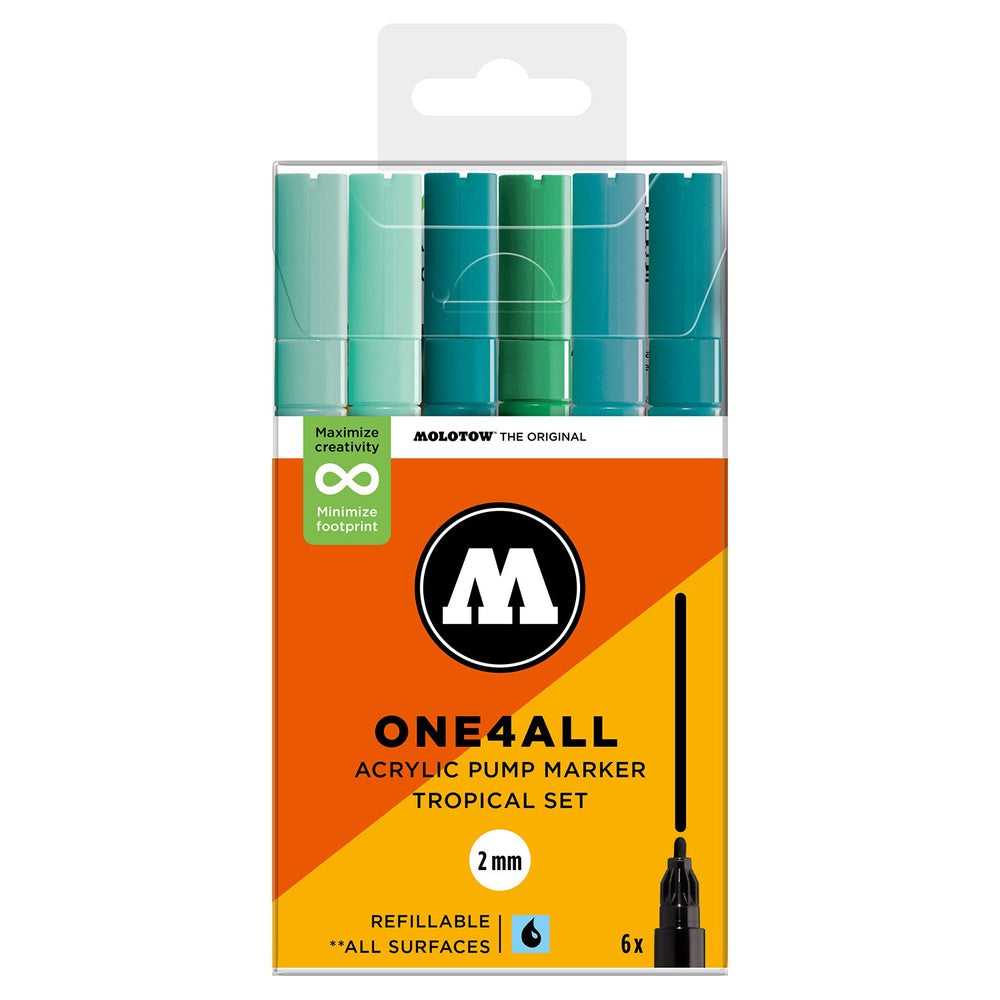 PREORDER Molotow - Markers - One4All - 127HS - Tropical Set