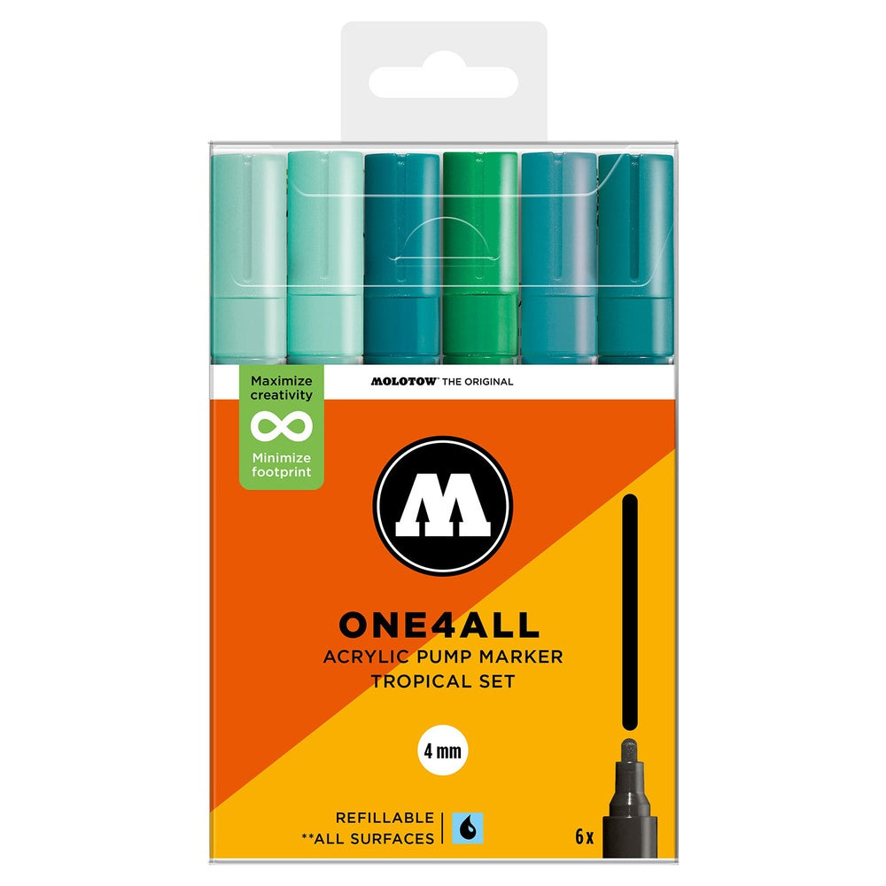 PREORDER Molotow - Markers - One4All - 227HS - Tropical Set