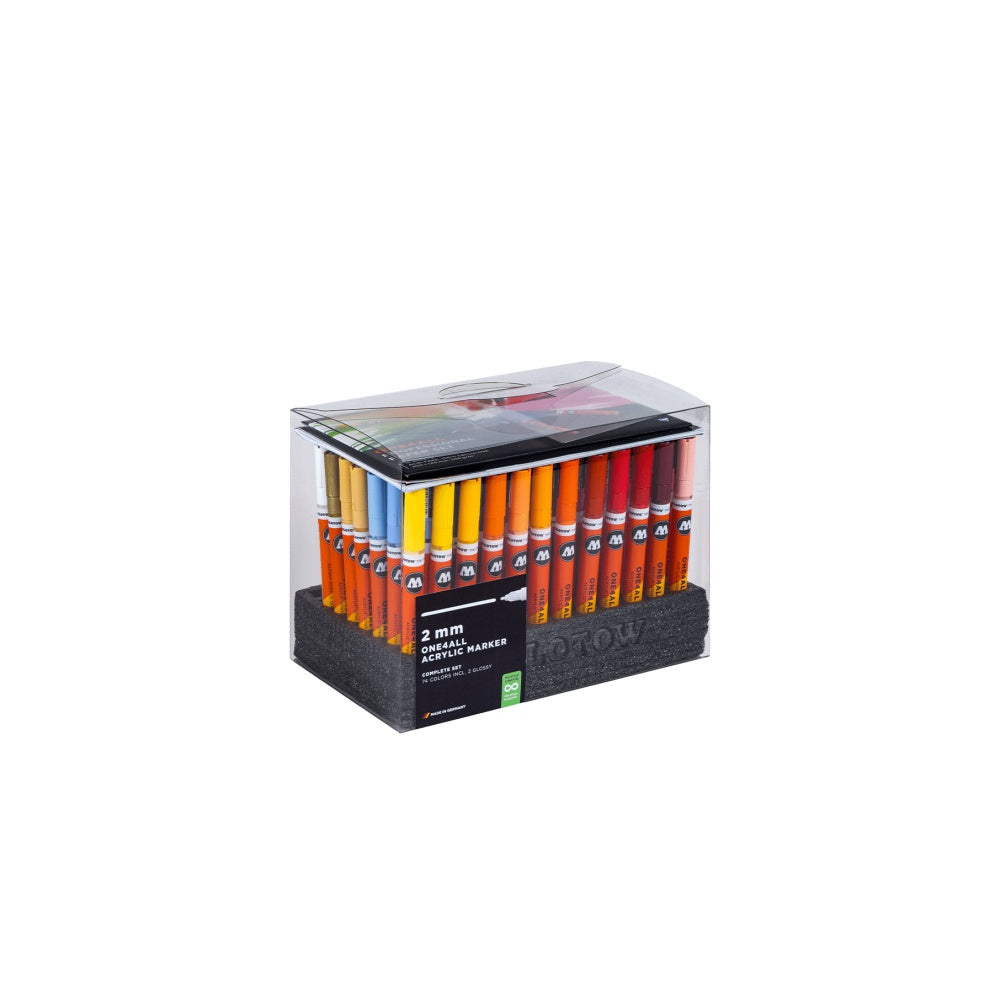 PREORDER Molotow - Markers - One4All - Complete Set 2mm 74 Colors