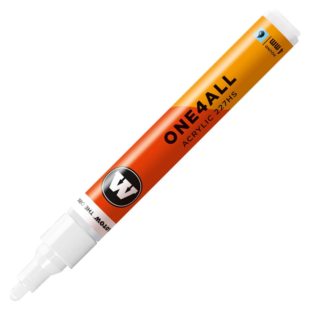 PREORDER Molotow - Markers - One4All - 227HS - #160 Signal White 4mm