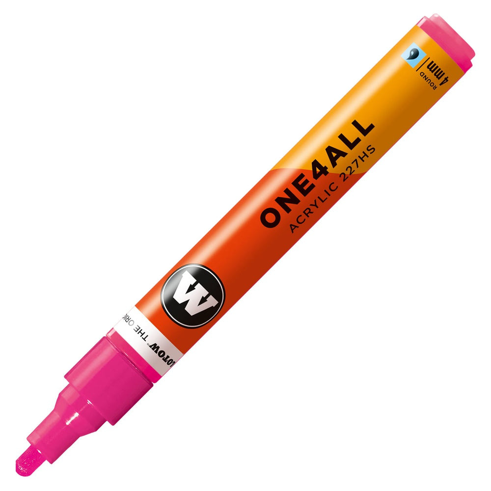 PREORDER Molotow - Markers - One4All - 227HS - #217 Neon Pink Fluorescent 4mm