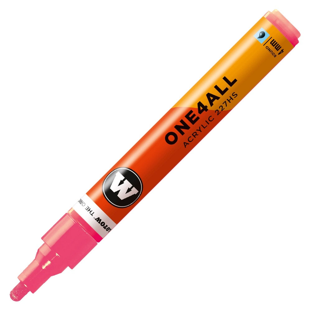 PREORDER Molotow - Markers - One4All - 227HS - #262 Neon Red Fluo 4mm