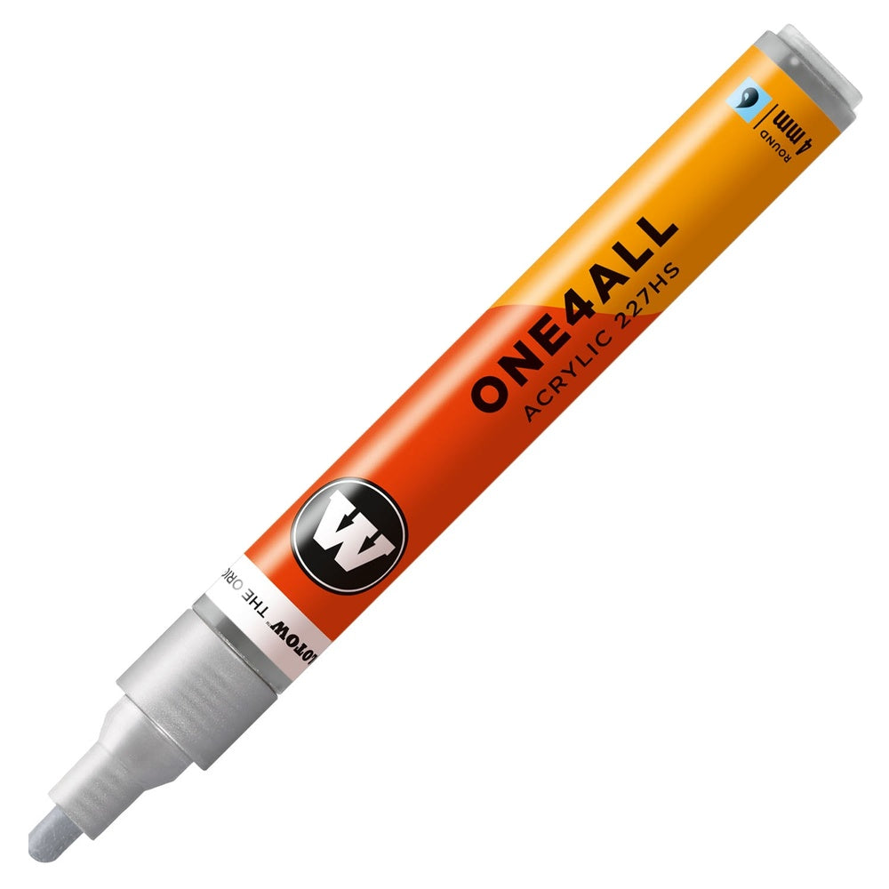 PREORDER Molotow - Markers - One4All - 227HS - #227 Metallic Silver 4mm