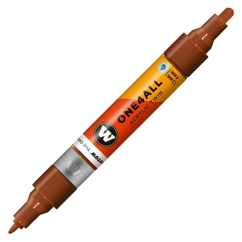PREORDER Molotow - Markers - One4All - Twin - #092 Hazelnut Brown 1.5 and 4mm