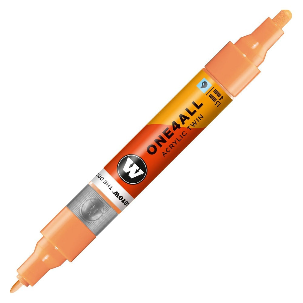 PREORDER Molotow - Markers - One4All - Twin - #117 Peach Pastel 1.5 and 4mm