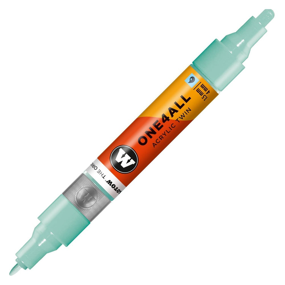 PREORDER Molotow - Markers - One4All - Twin - #020 Lago Blue Pastel 1.5 and 4mm