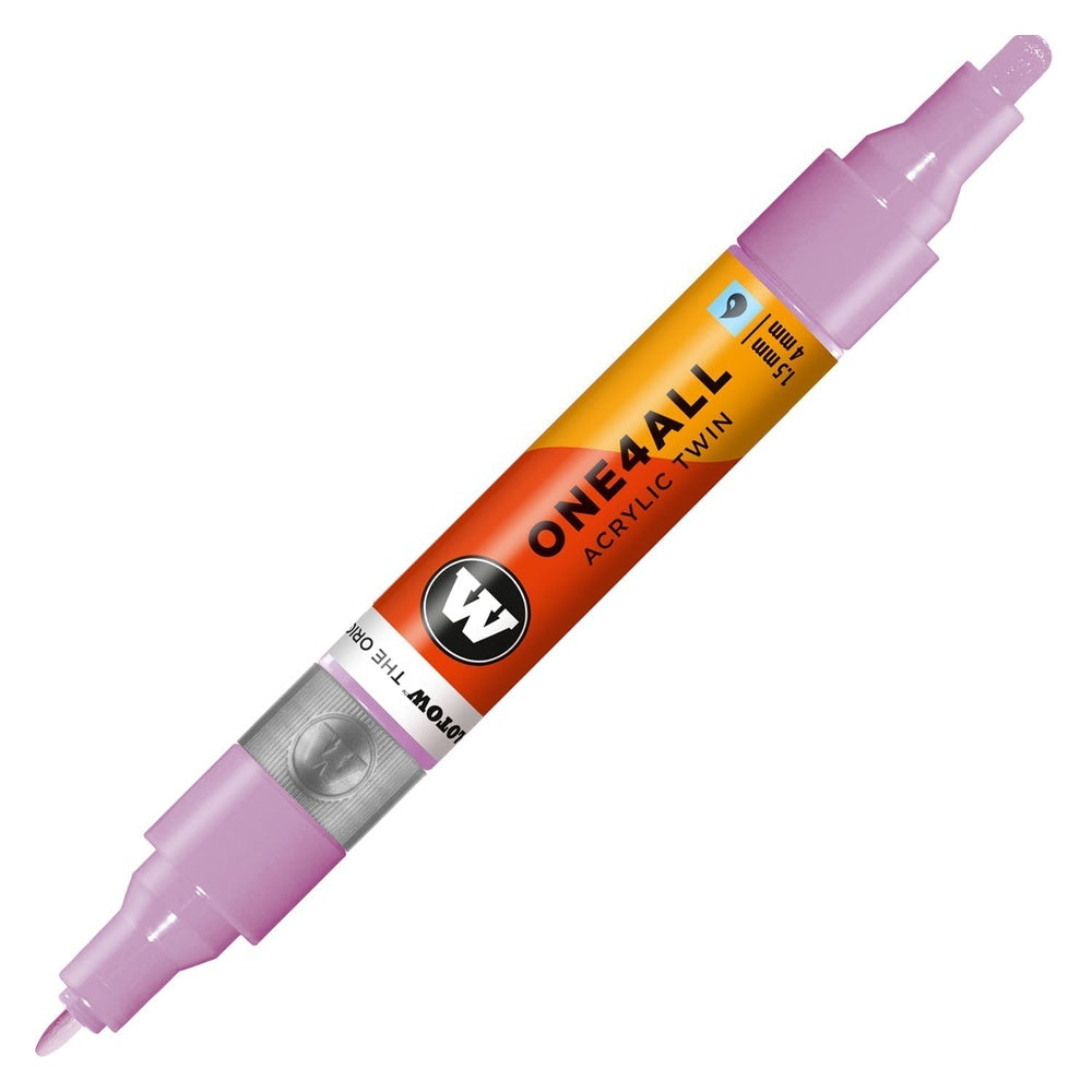 PREORDER Molotow - Markers - One4All - Twin - #201 Lilac Pastel 1.5 and 4mm