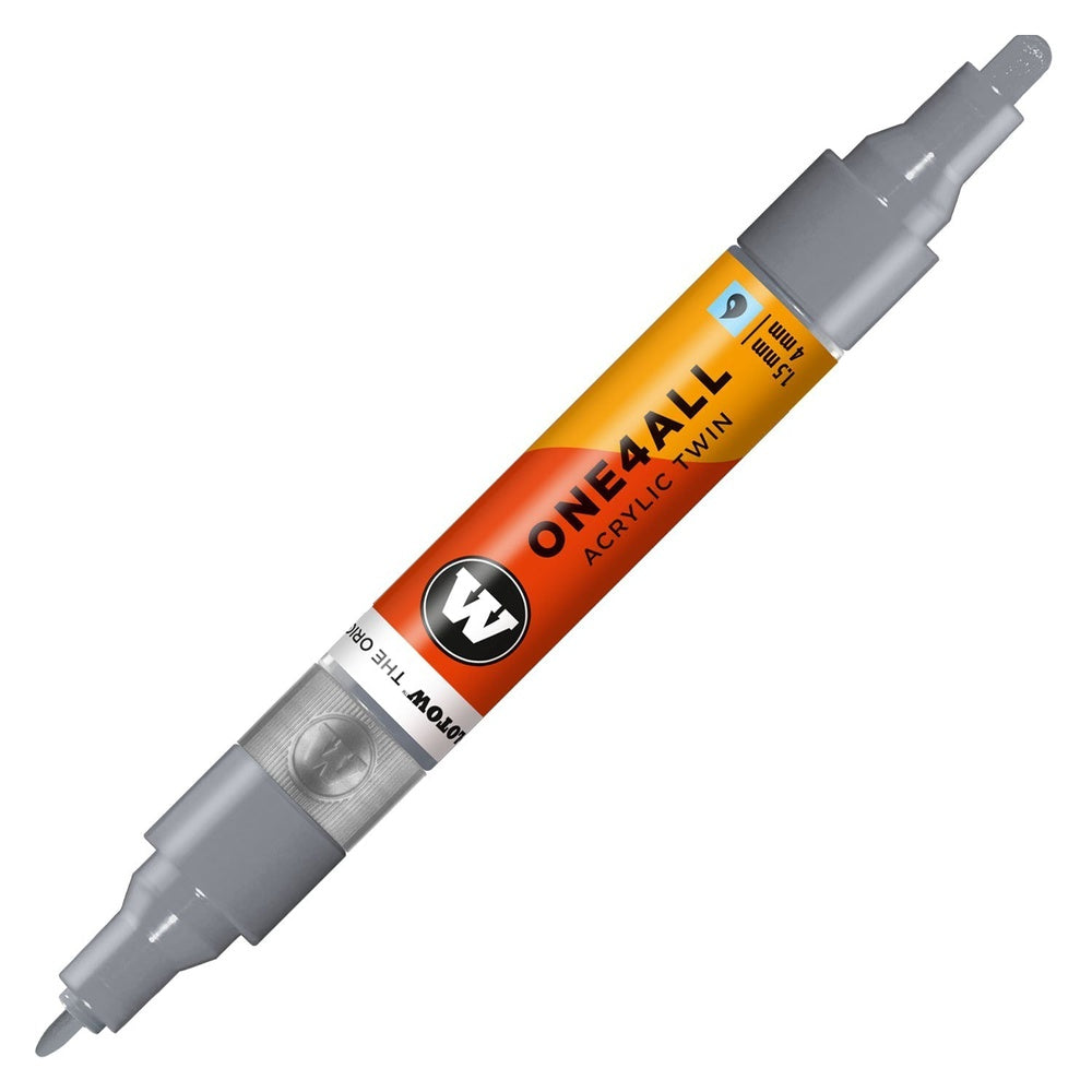PREORDER Molotow - Markers - One4All - Twin - #203 Cool Grey Pastel 1.5 and 4mm