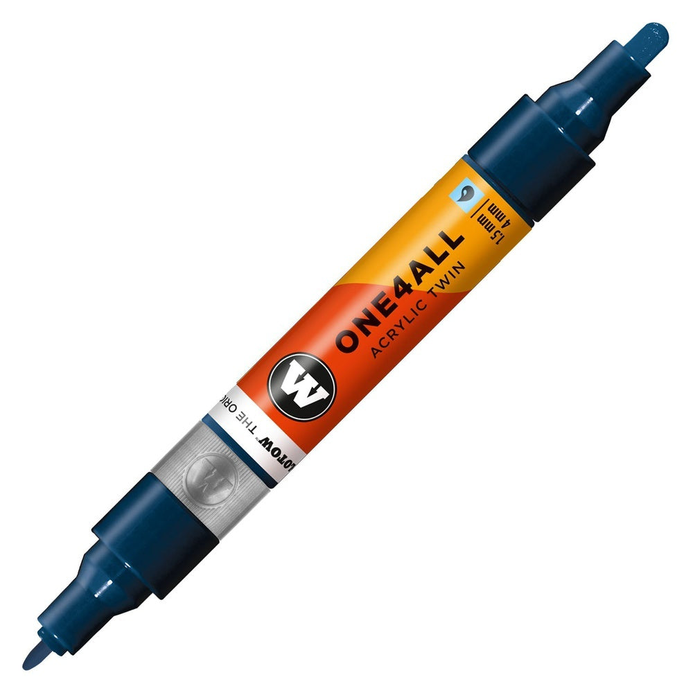 PREORDER Molotow - Markers - One4All - Twin - #027 Petrol 1.5 and 4mm