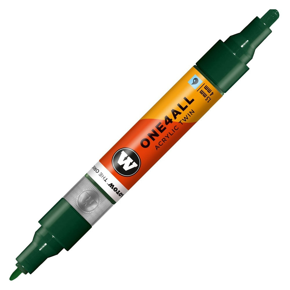 PREORDER Molotow - Markers - One4All - Twin - #145 Future Green 1.5 and 4mm
