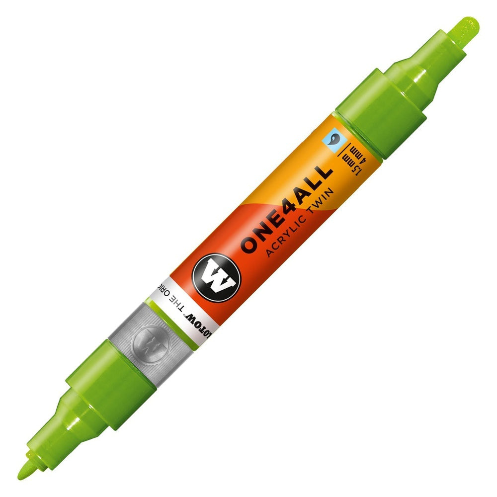 PREORDER Molotow - Markers - One4All - Twin - #221 Grasshopper 1.5 and 4mm