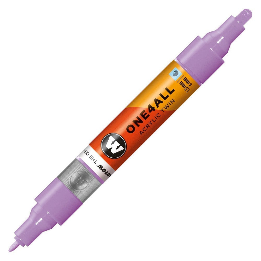 PREORDER Molotow - Markers - One4All - Twin - #246 Lavender 1.5 and 4mm