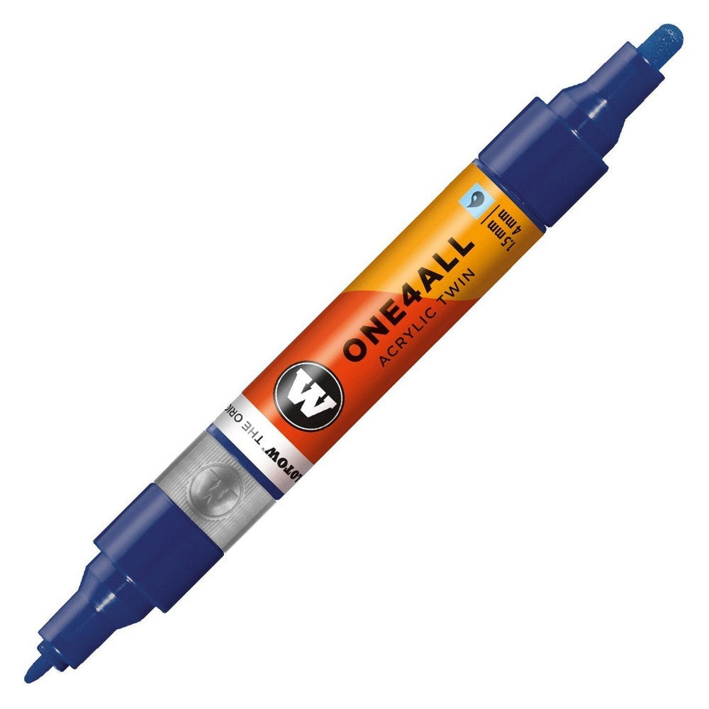 PREORDER Molotow - Markers - One4All - Twin - #248 Night Blue 1.5 and 4mm