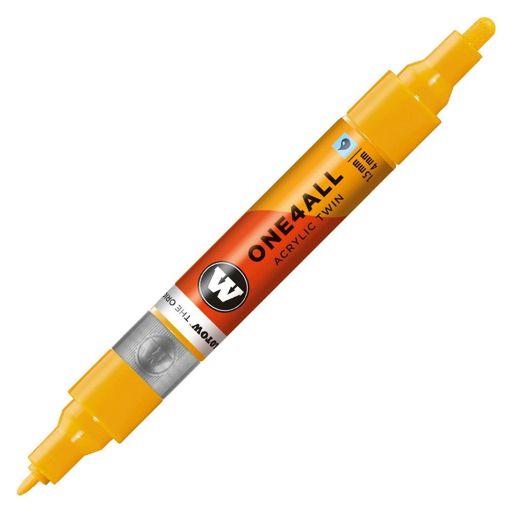 PREORDER Molotow - Markers - One4All - Twin - #258 Mustard Yellow 1.5 and 4mm