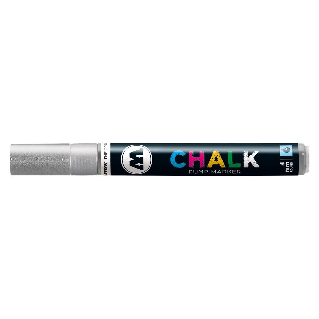 PREORDER Molotow - Markers - Chalk - #001 Metallic Silver 4mm