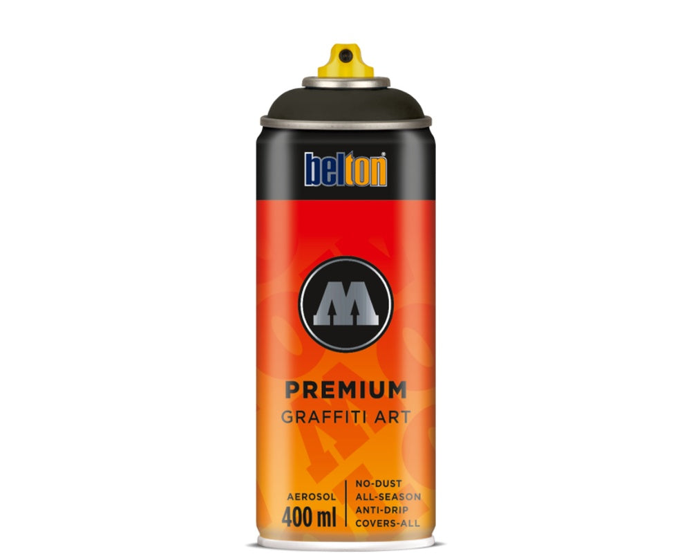 PREORDER Molotow - Aerosol Spray Primer - Premium - #210 Tar Black 400ml
