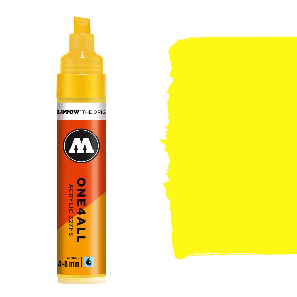 PREORDER Molotow - Markers - One4All - 327HS - #006 Zinc Yellow 4-8mm