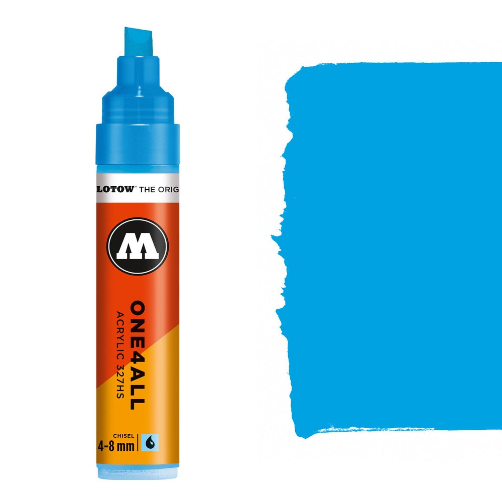 PREORDER Molotow - Markers - One4All - 327HS - #161 Shock Blue Middle 4-8mm