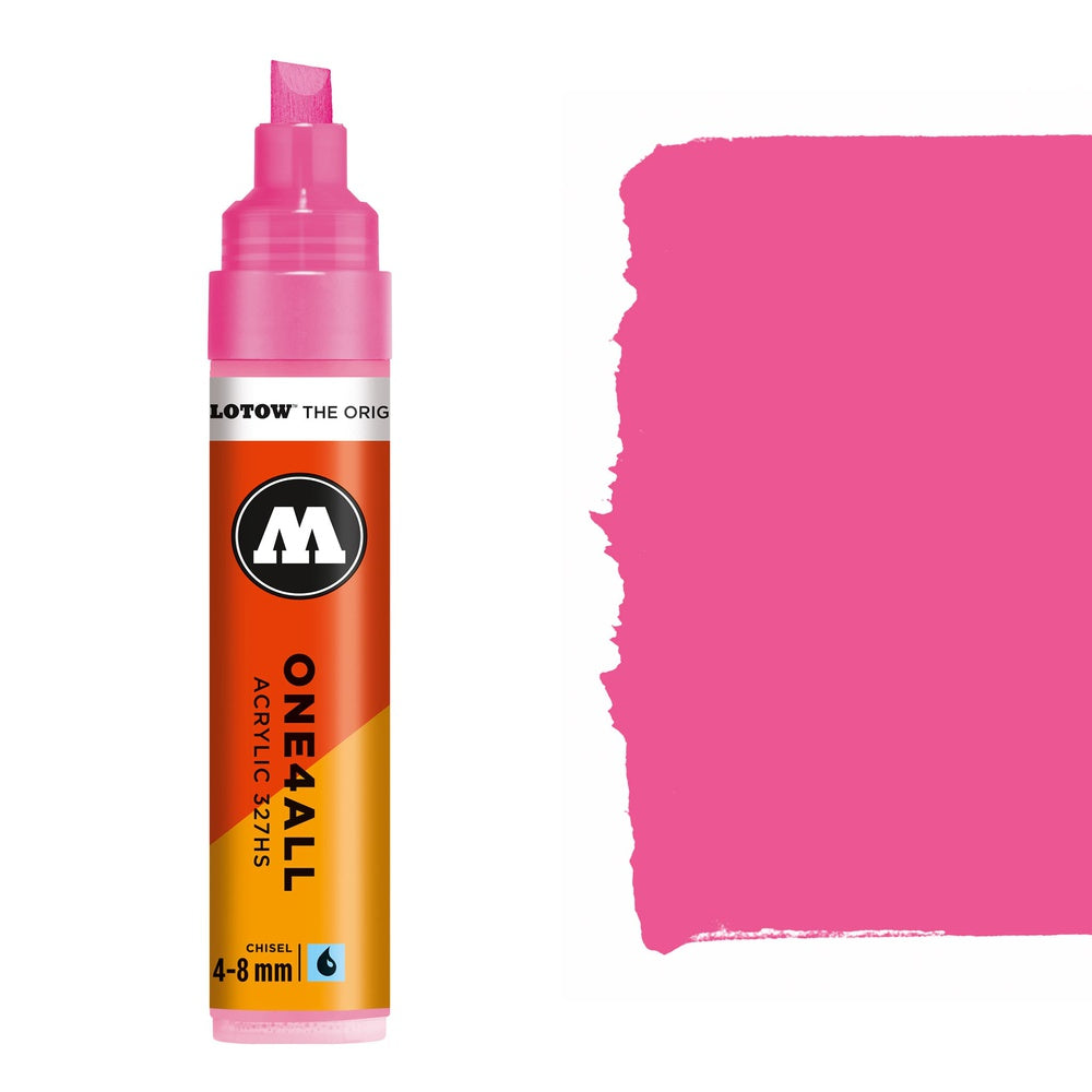 PREORDER Molotow - Markers - One4All - 327HS - #200 Neon Pink 4-8mm