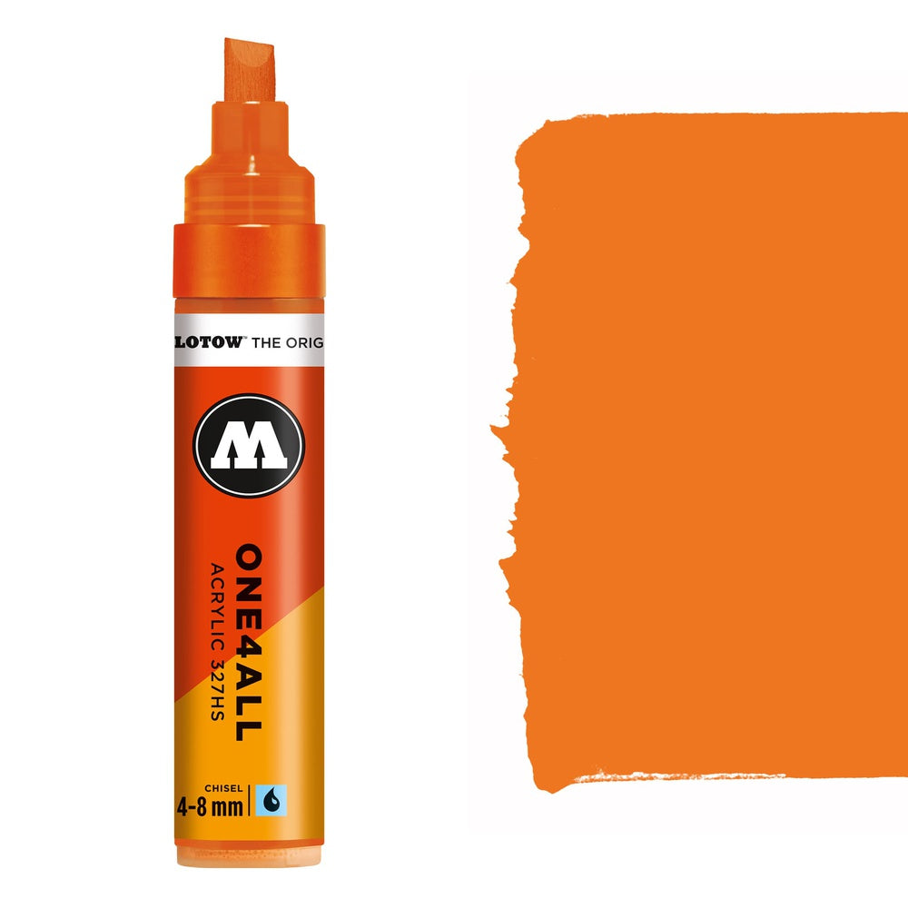 PREORDER Molotow - Markers - One4All - 327HS - #085 Dare Orange 4-8mm
