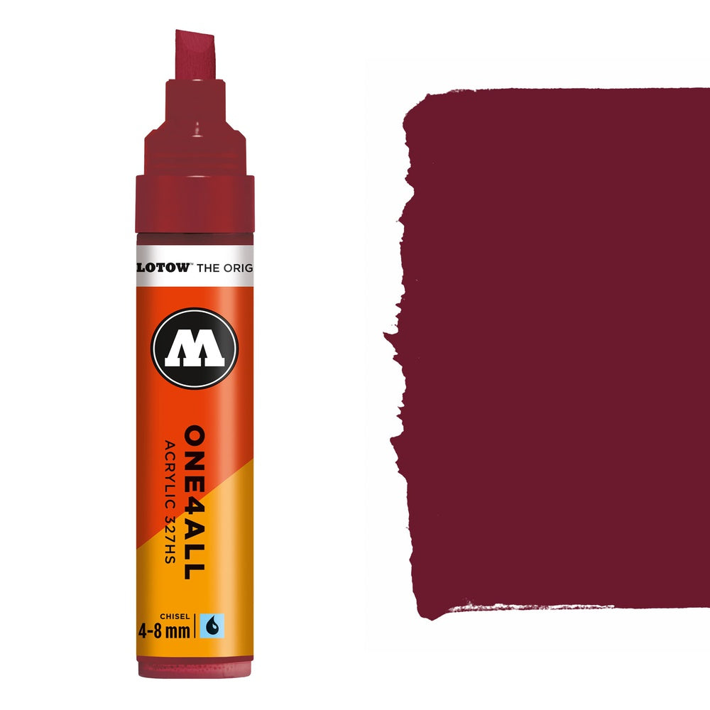 PREORDER Molotow - Markers - One4All - 327HS - #086 Burgundy 4-8mm