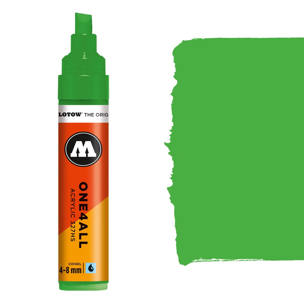 PREORDER Molotow - Markers - One4All - 327HS - #222 Kacao Universes Green 4-8mm