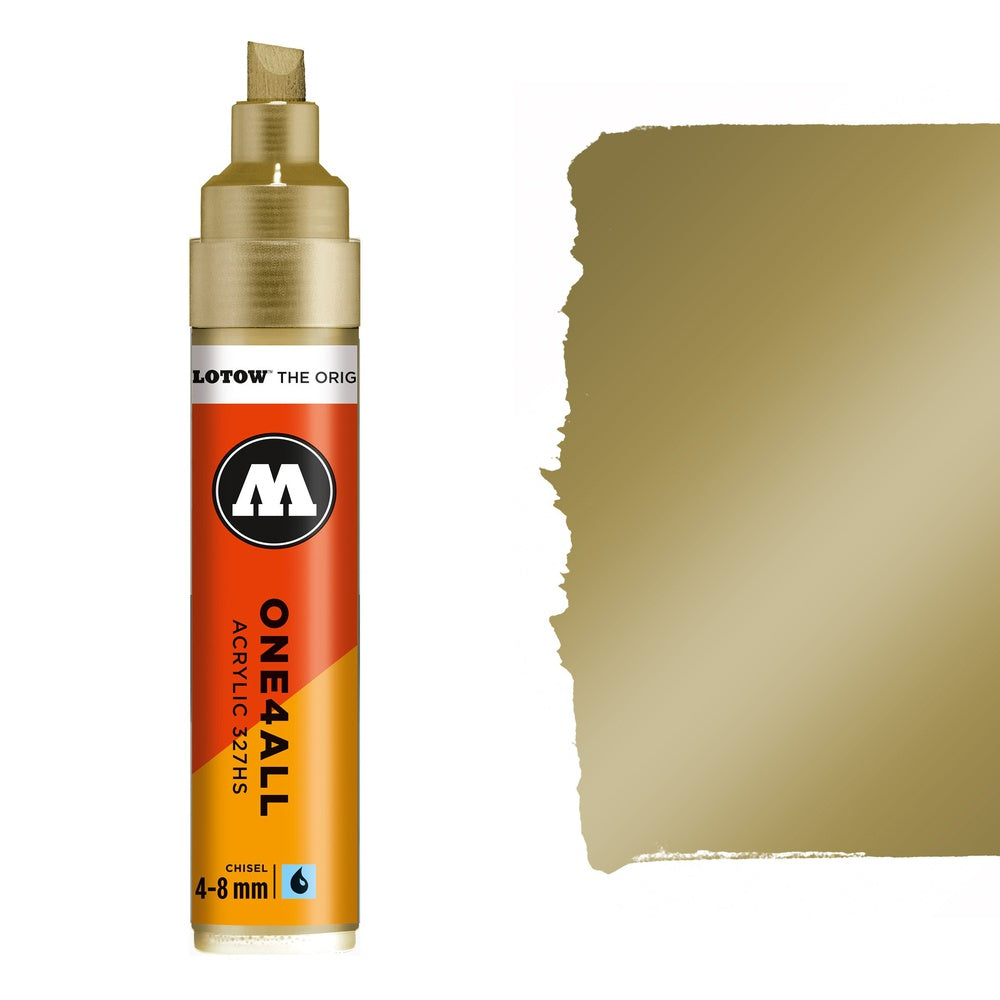 PREORDER Molotow - Markers - One4All - 327HS - #228 Metallic Gold 4-8mm
