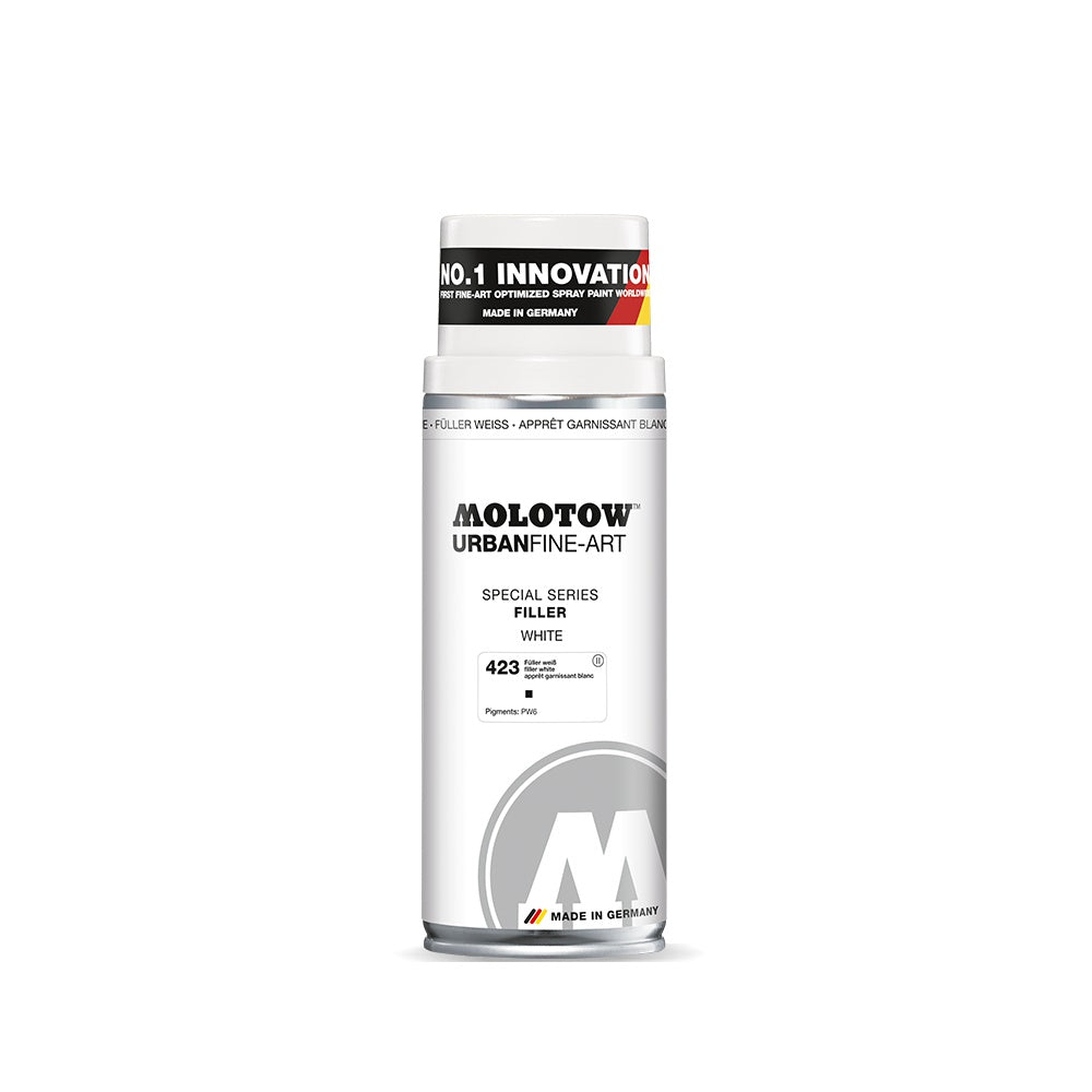 PREORDER Molotow - Aerosol Spray Primer - UFA - #423 White 400ml