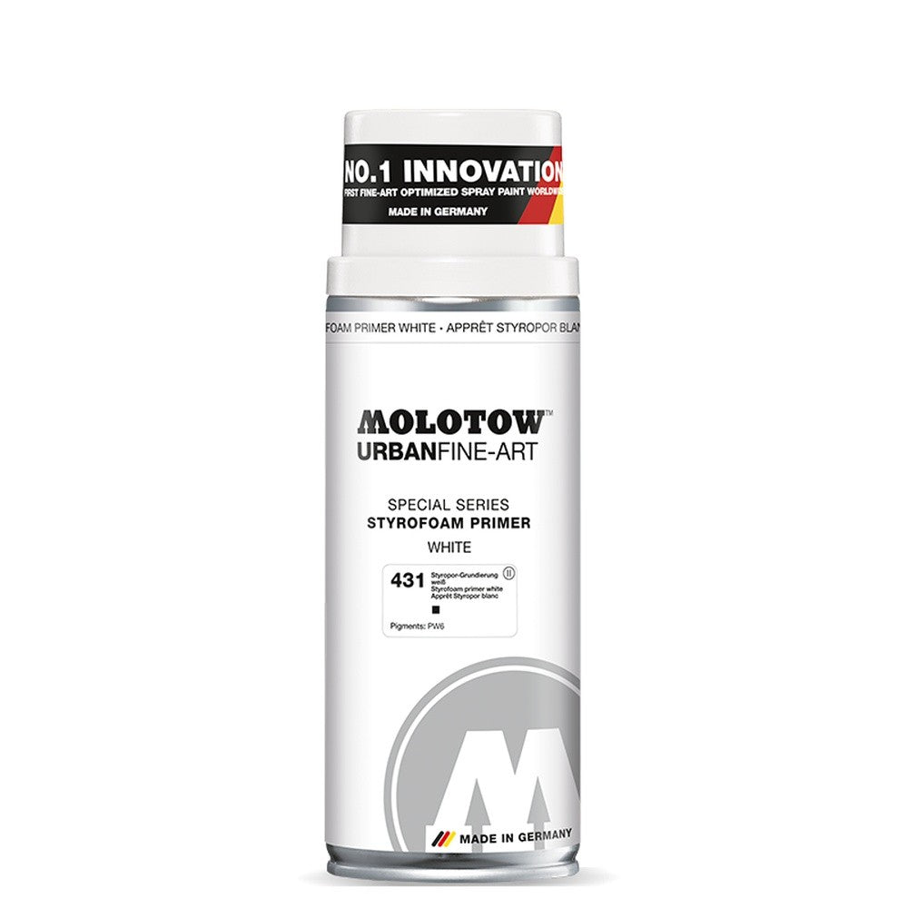 PREORDER Molotow - Aerosol Spray Primer - UFA - #431 Styrofoam Primer 400ml