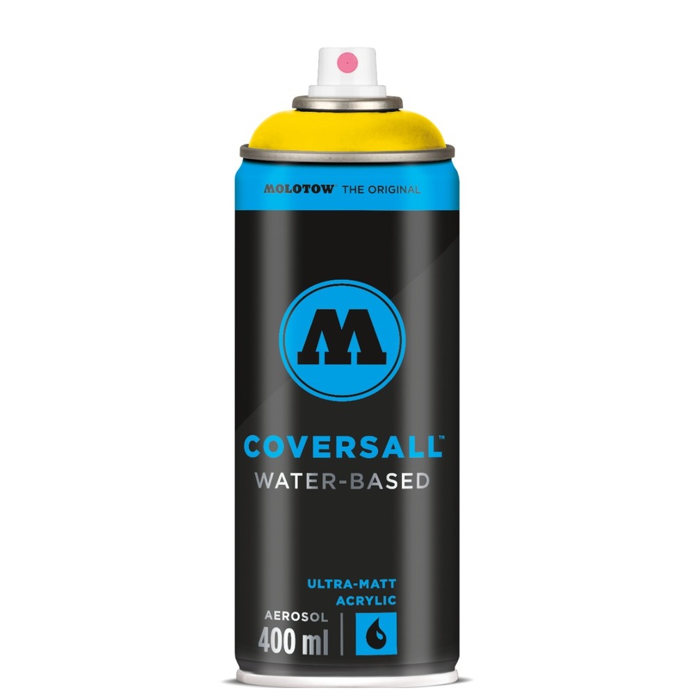 PREORDER Molotow - Aerosol Spray Primer - Coversall WB - Cadmium Yellow 400ml