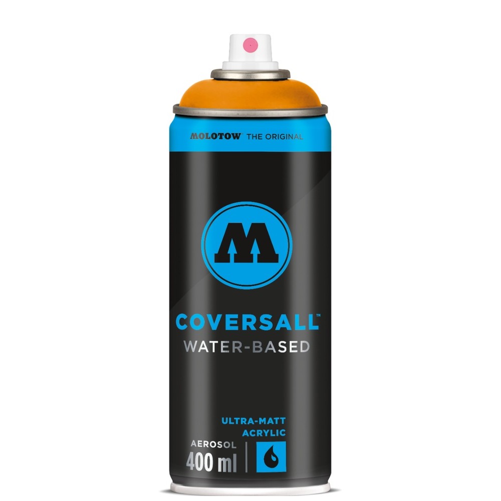 PREORDER Molotow - Aerosol Spray Primer - Coversall WB - Slider Light Orange 400ml