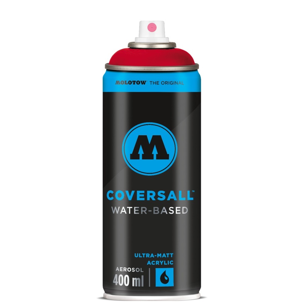 PREORDER Molotow - Aerosol Spray Primer - Coversall WB - Tornado Red 400ml