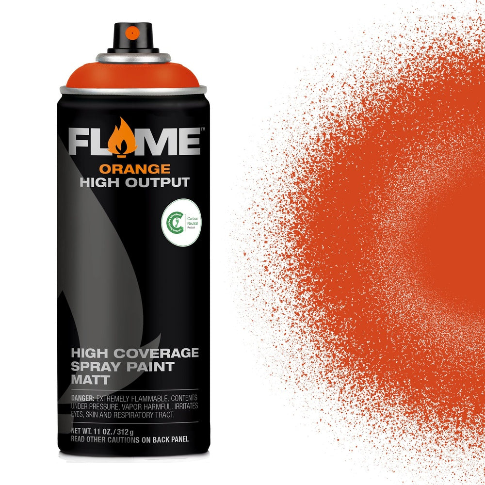 PREORDER Molotow - Aerosol Spray Primer - Flame Orange - #214 Red Orange 400ml
