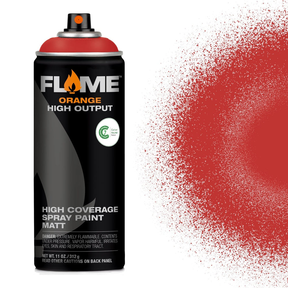 PREORDER Molotow - Aerosol Spray Primer - Flame Orange - #312 Fire Red 400ml