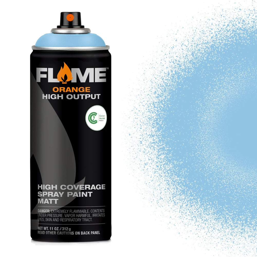 PREORDER Molotow - Aerosol Spray Primer - Flame Orange - #504 Light Blue Lgt. 400ml