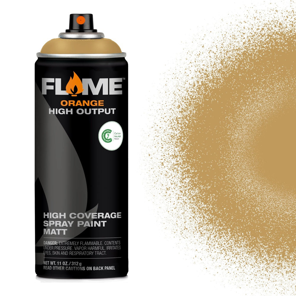 PREORDER Molotow - Aerosol Spray Primer - Flame Orange - #704 Beige Brown 400ml