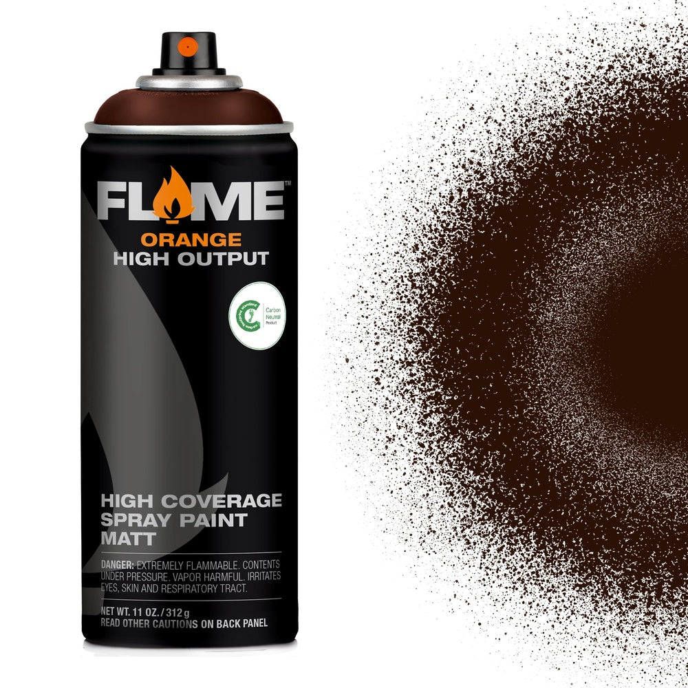 PREORDER Molotow - Aerosol Spray Primer - Flame Orange - #710 Chocolate 400ml