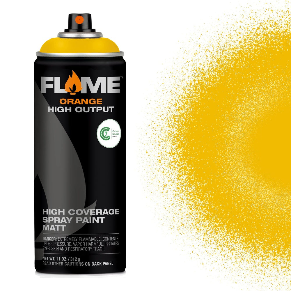 PREORDER Molotow - Aerosol Spray Primer - Flame Orange - #622 Mustard Light 400ml