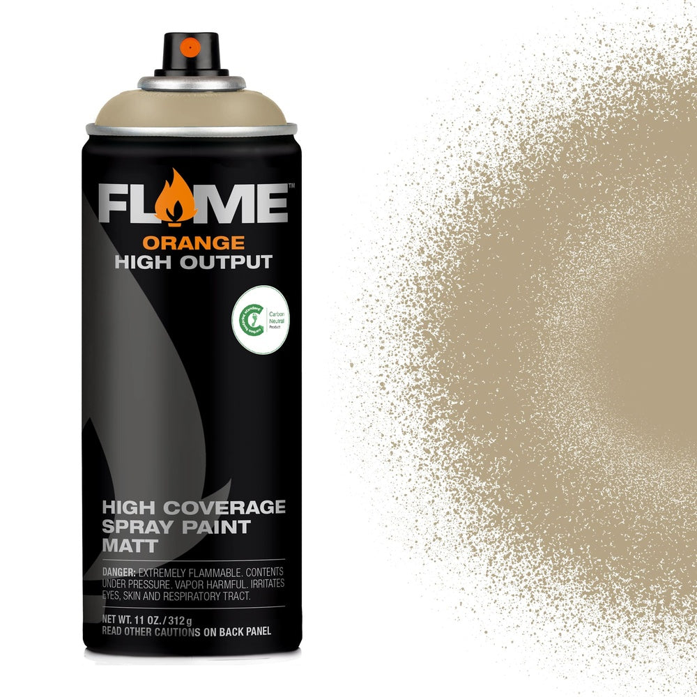 PREORDER Molotow - Aerosol Spray Primer - Flame Orange - #732 Grey Beige Lgt. 400ml
